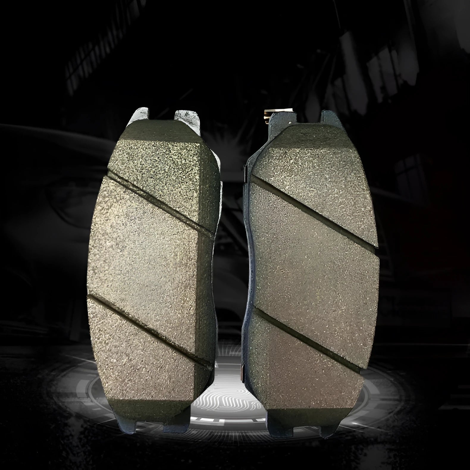 Brake pad replacement parts 4813009A10 and 4813008BA0 for Aiteng Kyron Rester vehicles