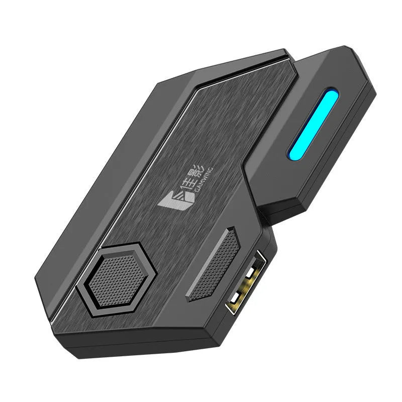 Gamwing Jiaying MIX USB keyboard mouse converter for mobile gaming in official suit colour