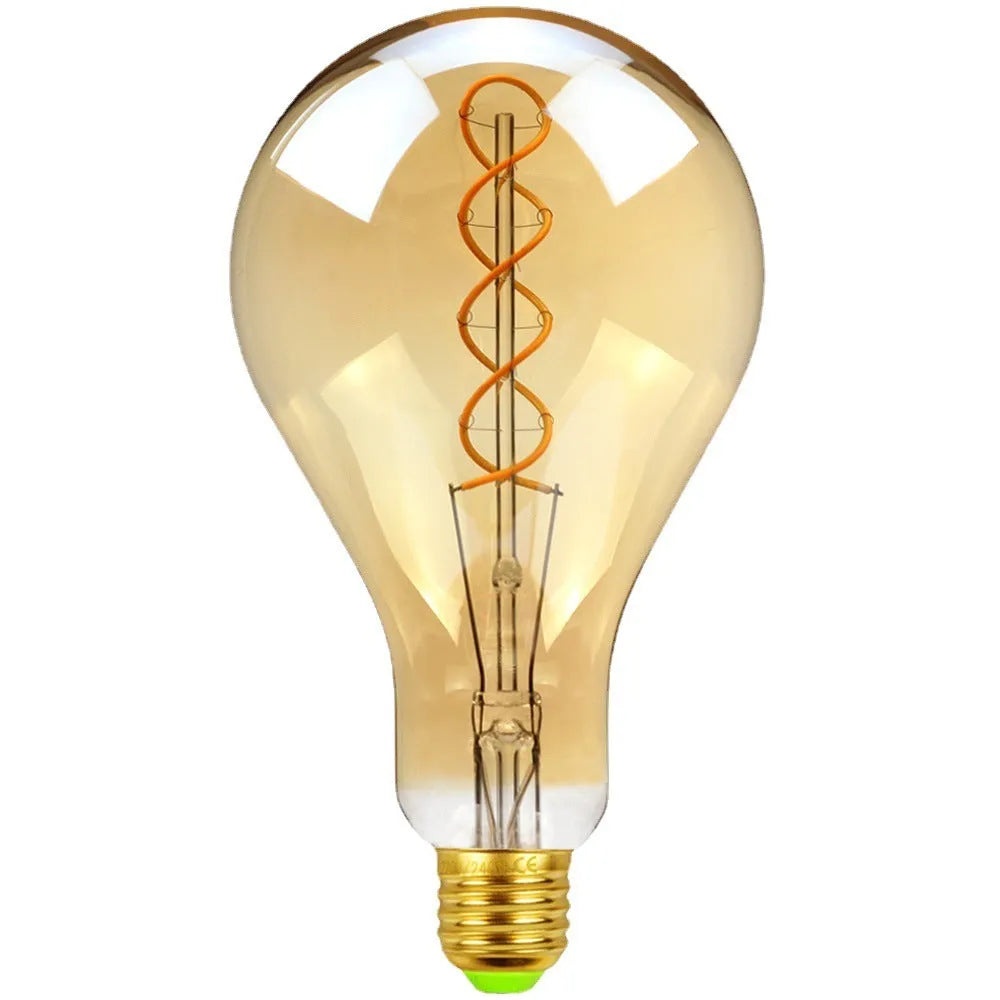 A110 double spiral golden LED soft light strip measuring 110mm by 200mm