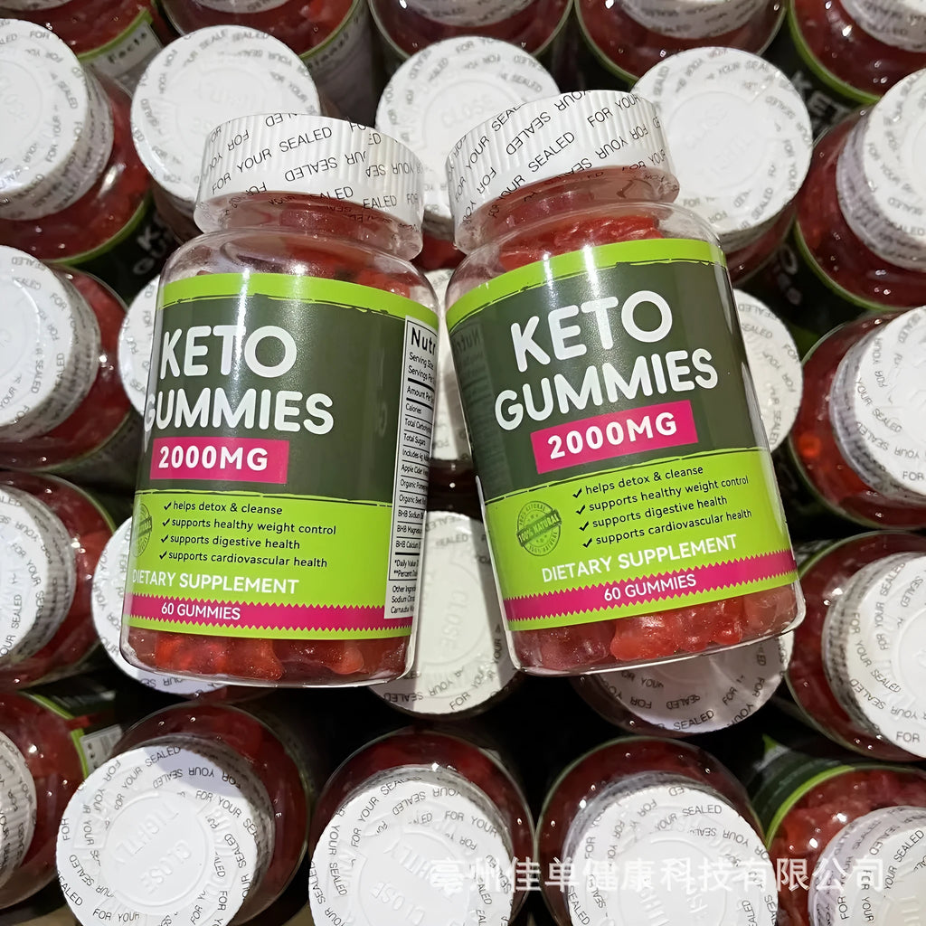 Pure Organic Keto BHB Vinegar Candy 60 tablets soft candy supplement in bottle