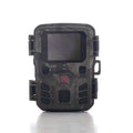 Black infrared night vision monitoring device with plastic body and TF card slot