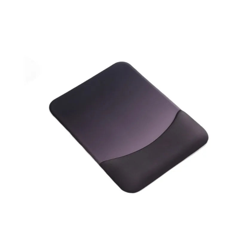 Square silica gel wrist rest mouse pad with cloth surface in colour pattern options