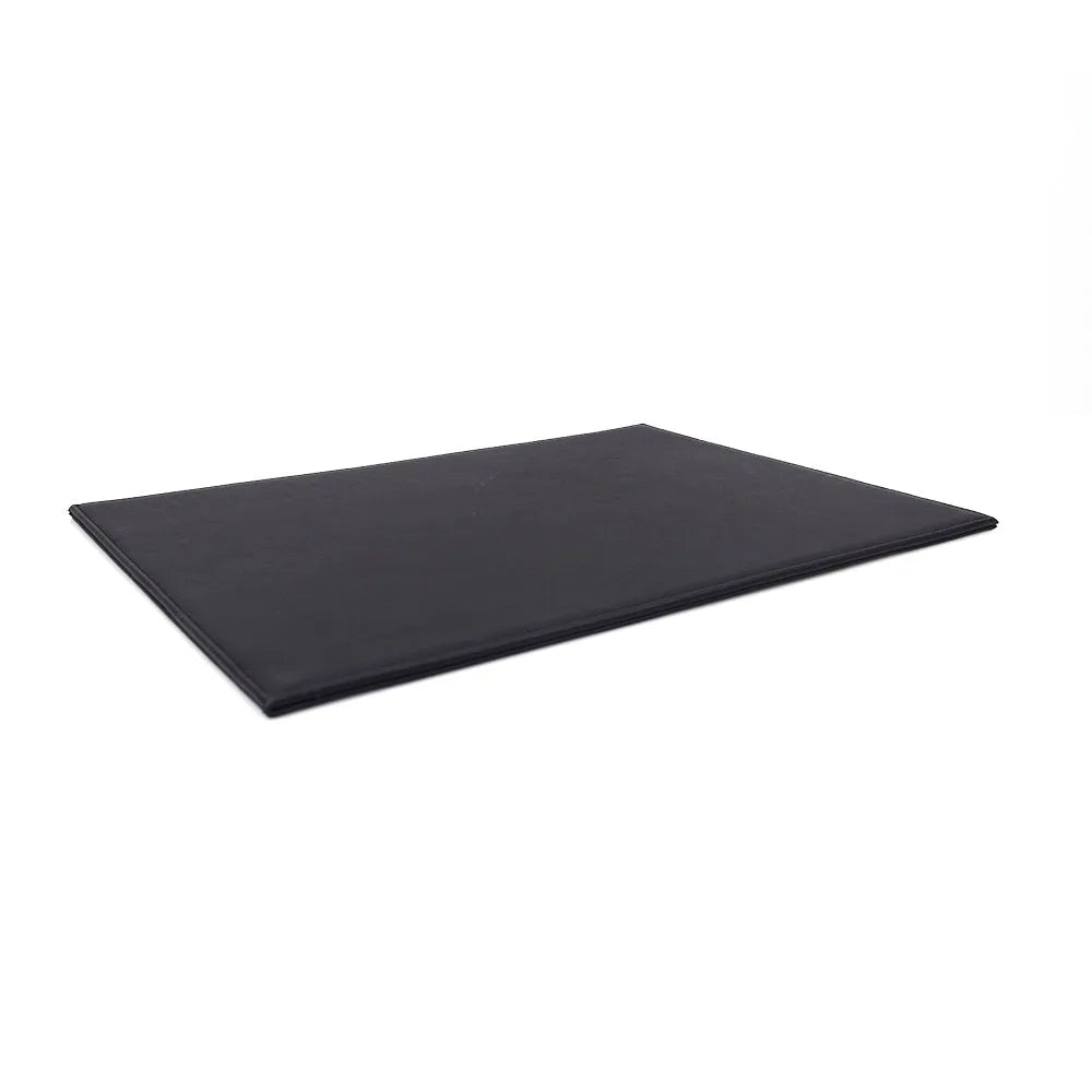 Anti-radiation tablet pad in multiple colours on a desk next to a tablet