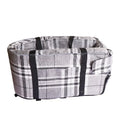 Outdoor pet kennel for dogs in blue, suitable for car travel or home use as a four-season crate.
