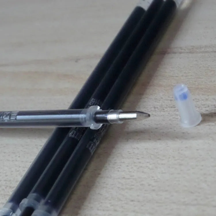 Automatic fade and disappear pen set with pen holder and pen case containing 8 refills