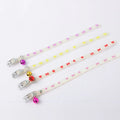 Cat luminous collar with adjustable 29 cm silicone chain and metal bell in decorative style