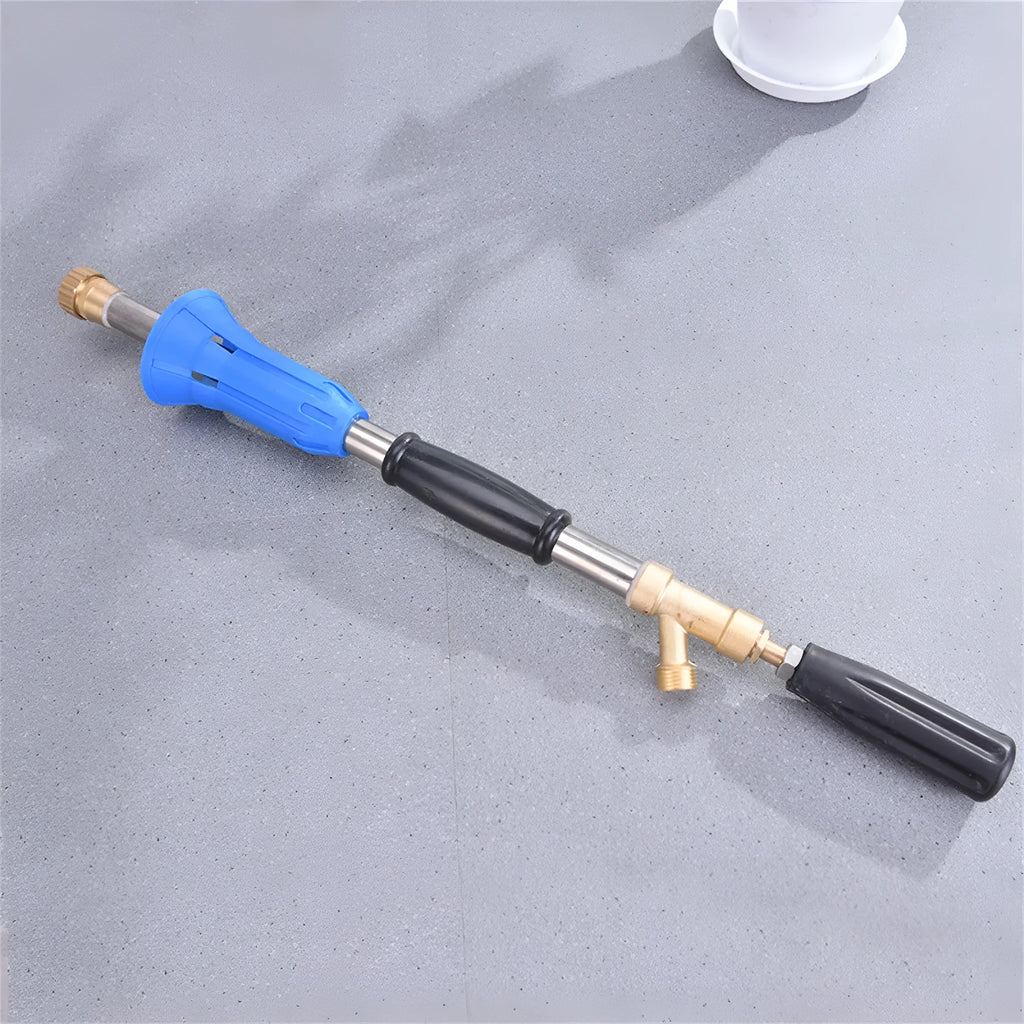 Submachine gun style adjustable high-pressure agricultural pesticide spray gun
