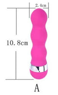 Mini realistic dildo vibrator for women, high quality plastic, 6 styles including vaginal and anal plug options