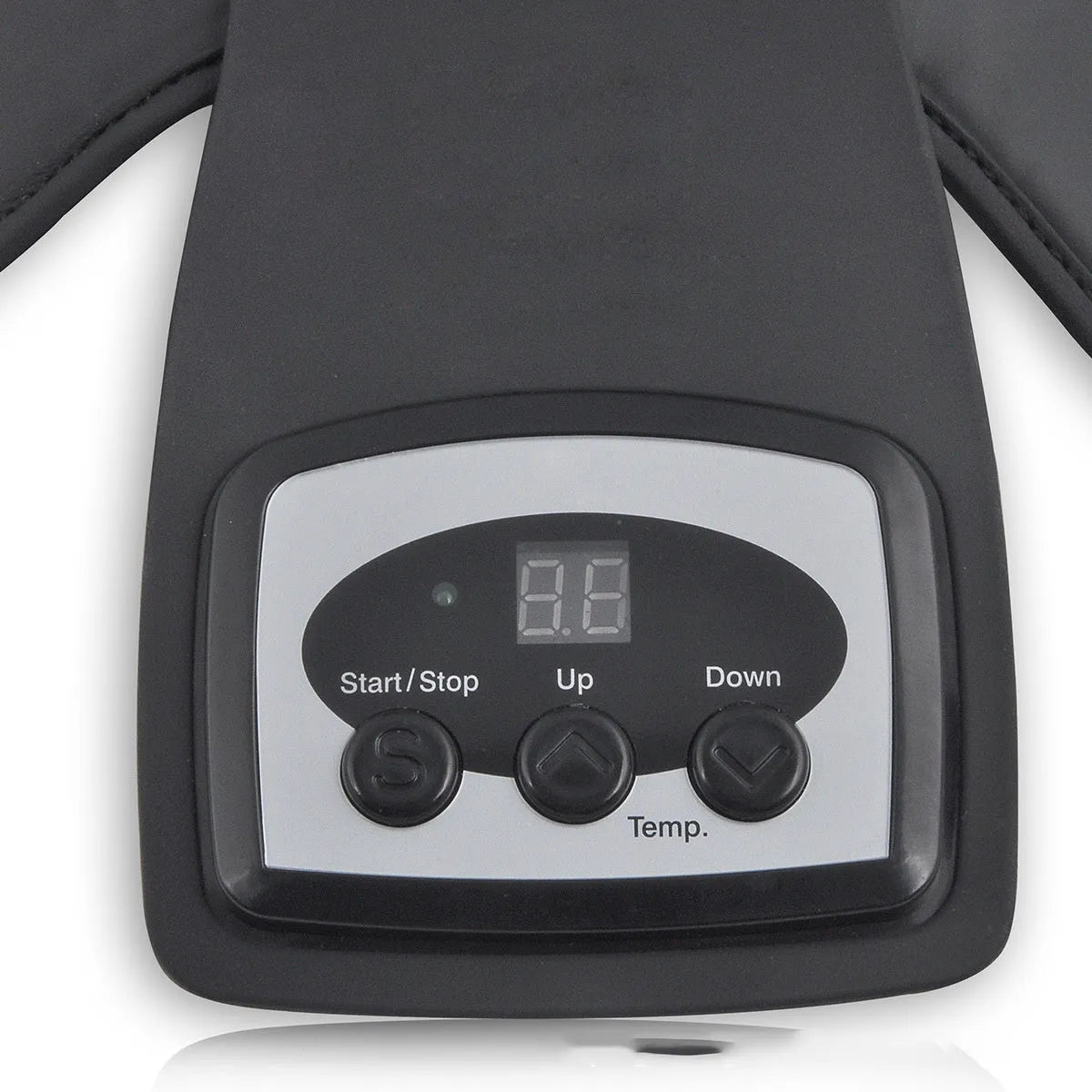 Infrared knee massager with adjustable temperature control and knee shoulder pads