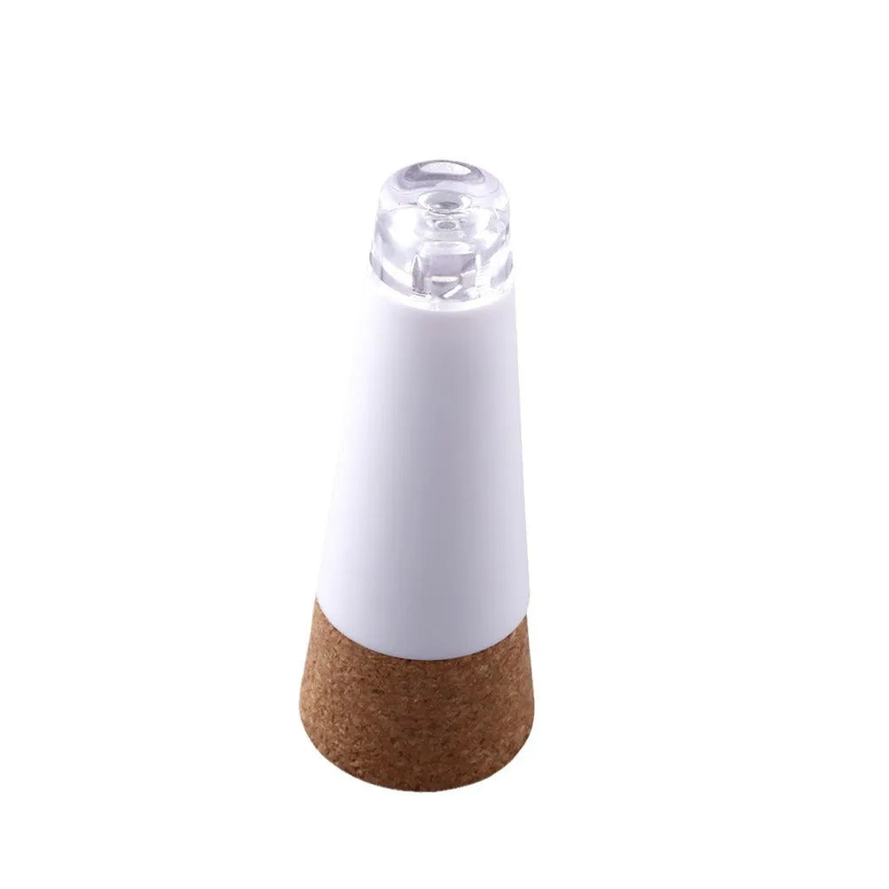 Rechargeable LED luminous bottle cap light for holiday decoration