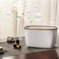GX-22K household aromatherapy humidifier with night light on wooden surface