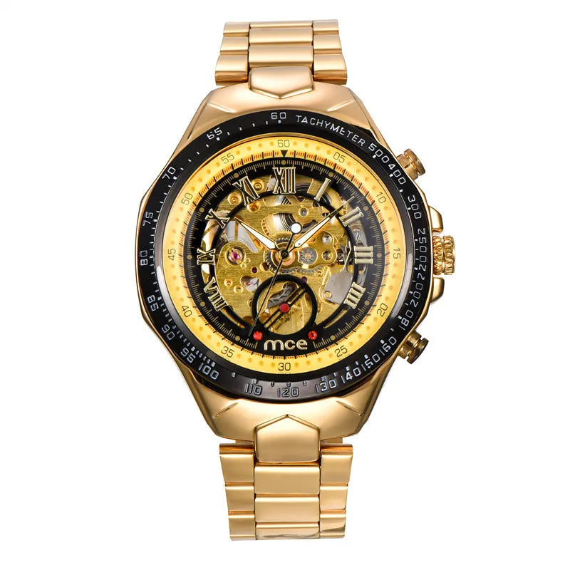 MCE men's mechanical explosion proof watch shown in available colour options for wholesale supply