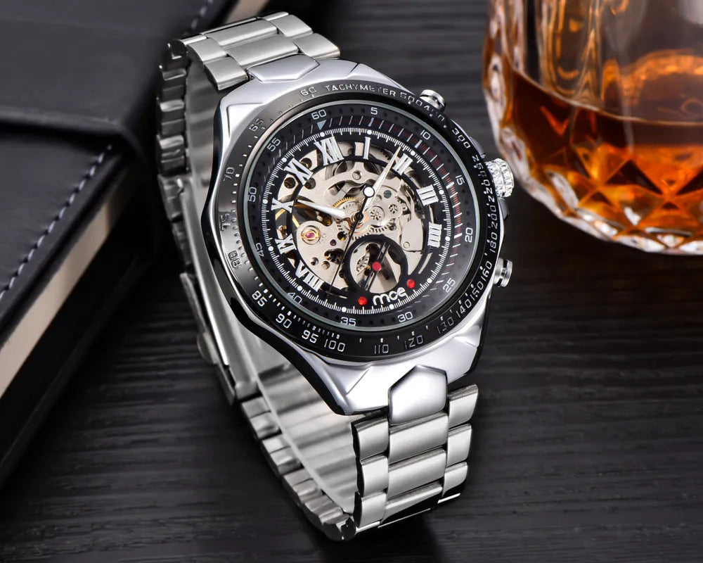 MCE men's mechanical explosion proof watch shown in available colour options for wholesale supply