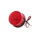 Ji'an Electronics HC-79 red 24v rotating warning beacon light with alarm, 73mm diameter