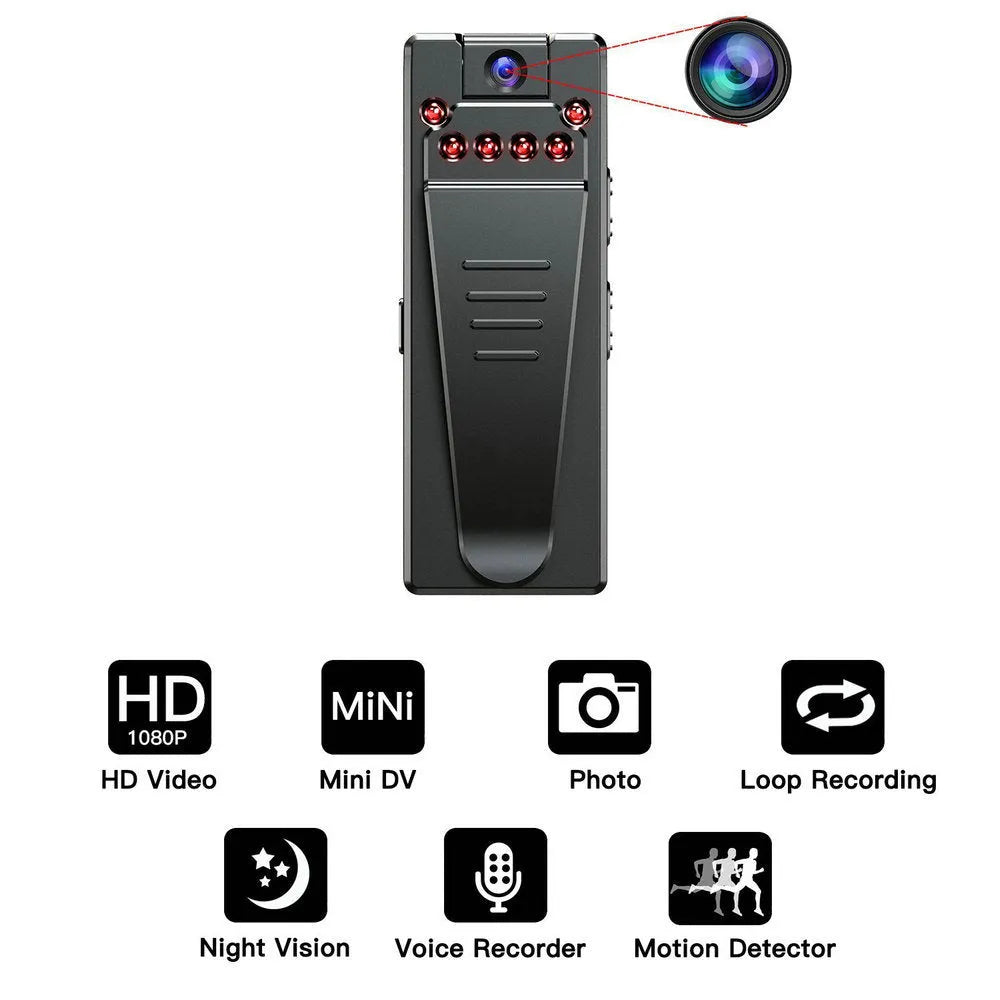 Black 1080p HD digital video camera with 90-degree rotation capability
