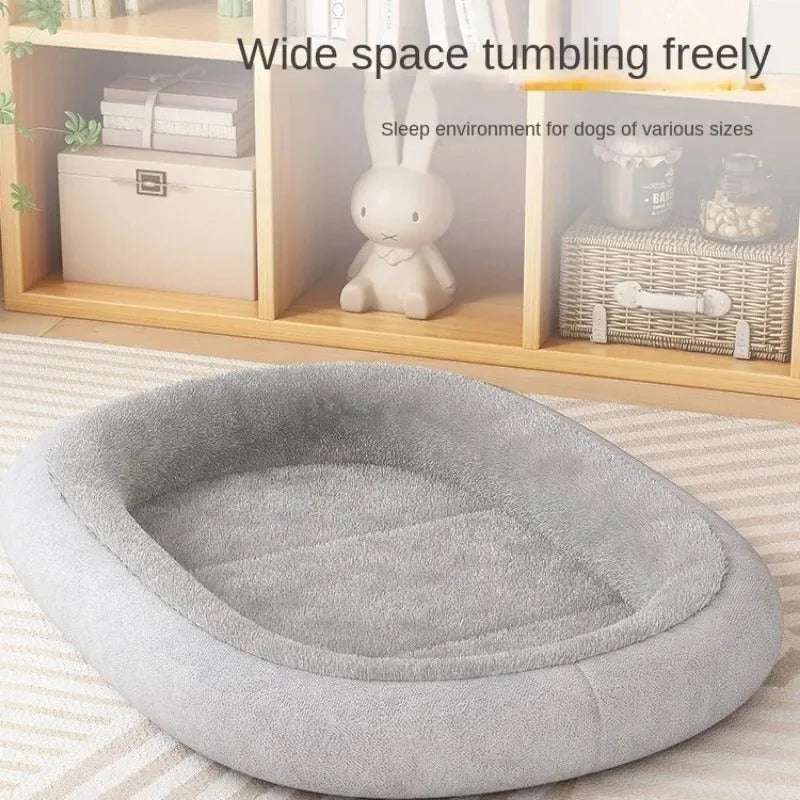 Thickened winter dog kennel for small-medium pets, available in four colours and five sizes up to 90x70cm