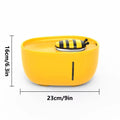 Automatic cat water fountain with filtration system blue light indicator and anti-slip base