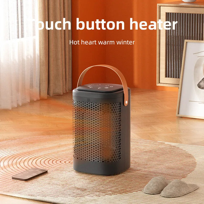 Hot and cold air heating radiator with touch screen and remote control in 618 electronic model colour