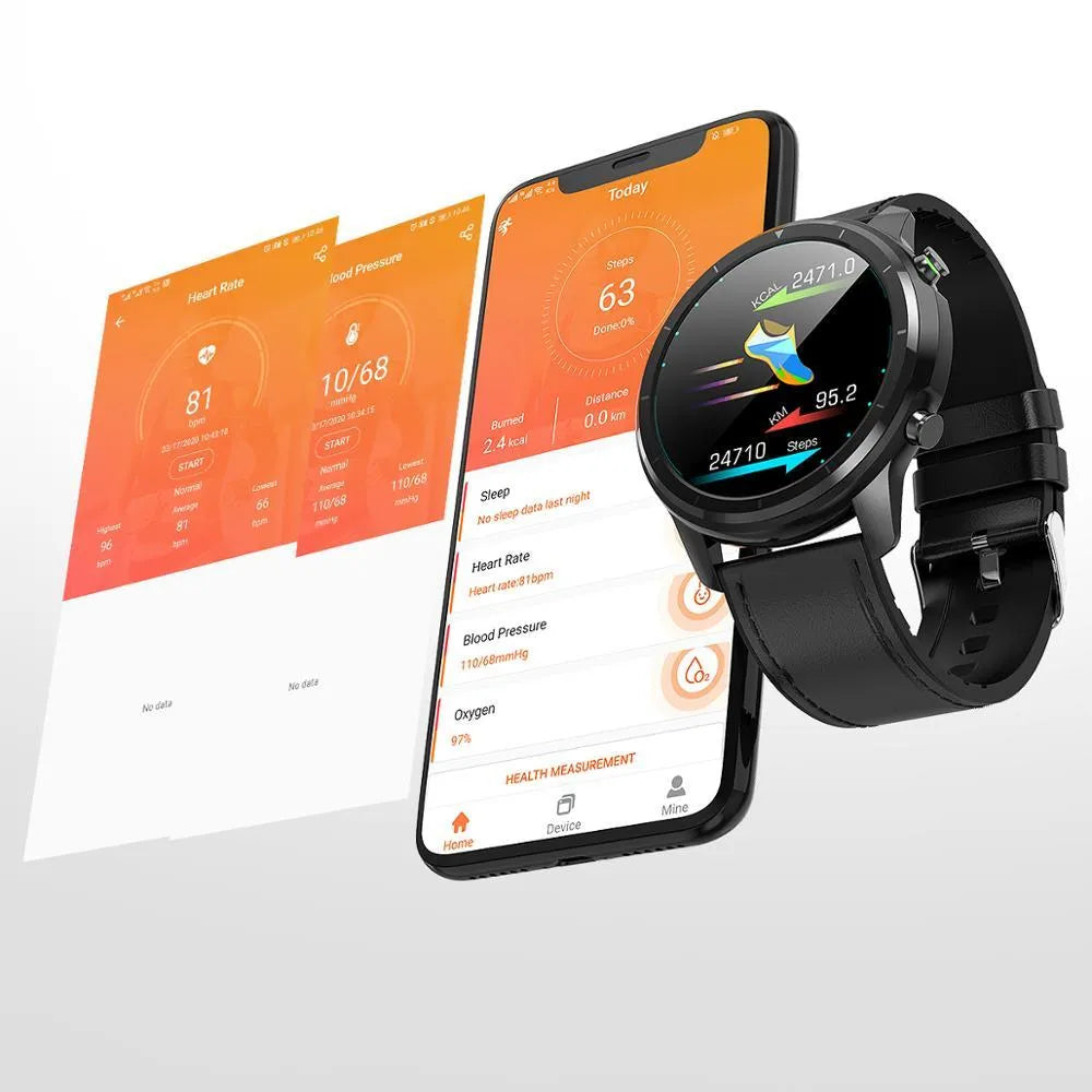 LEMFO LF26 smart bracelet smartwatch showing 1.3-inch screen in various colour options