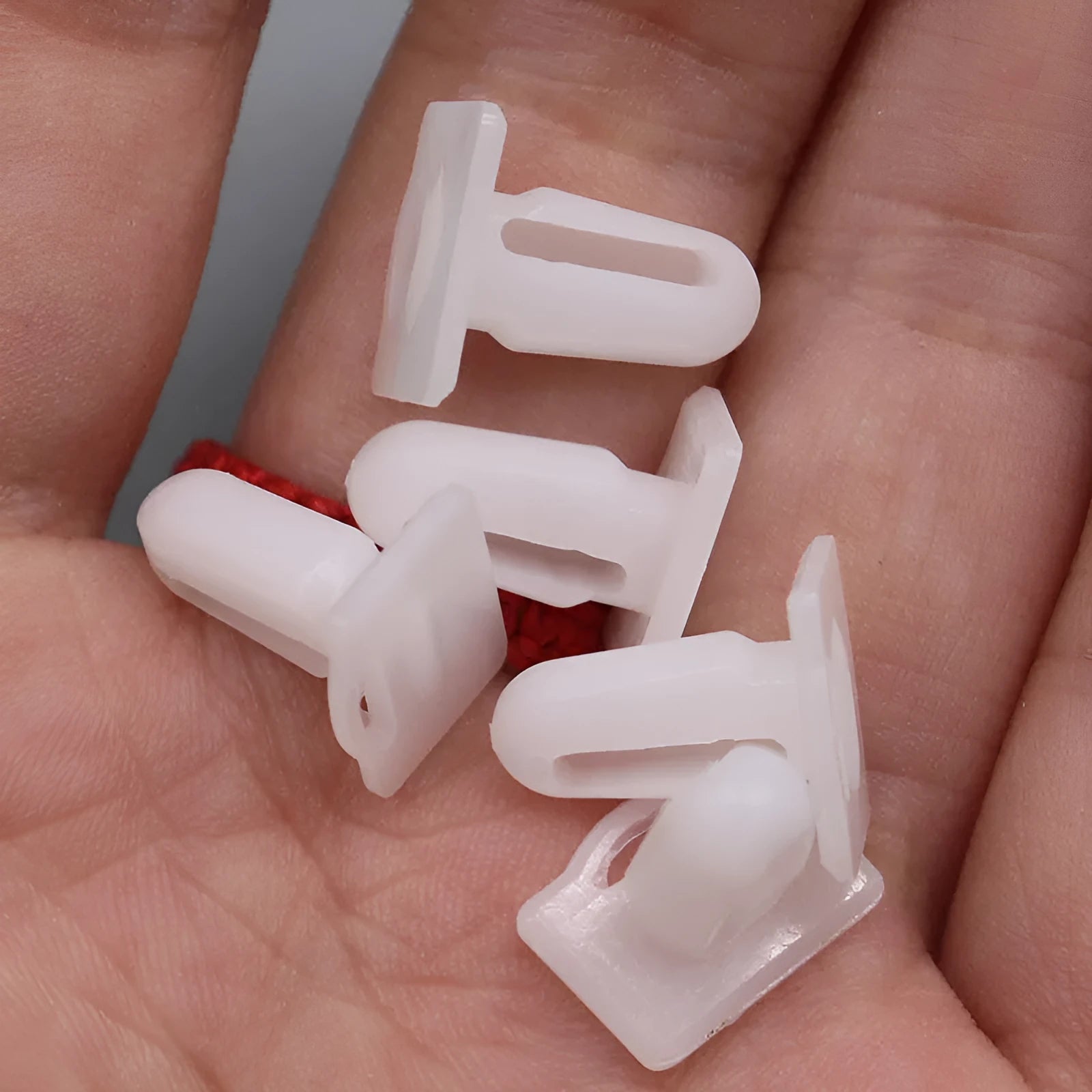 60 automobile plastic nails and clips in D318 style for interior trim panel repairs