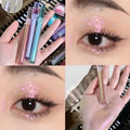 Lying Silkworm Liquid Eye Shadow in Coral Sea shade, 13.6cm tube packaging