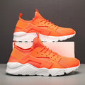 Men's low-top casual mesh shoes in green with front lace-up closure and cross shoulder strap detail