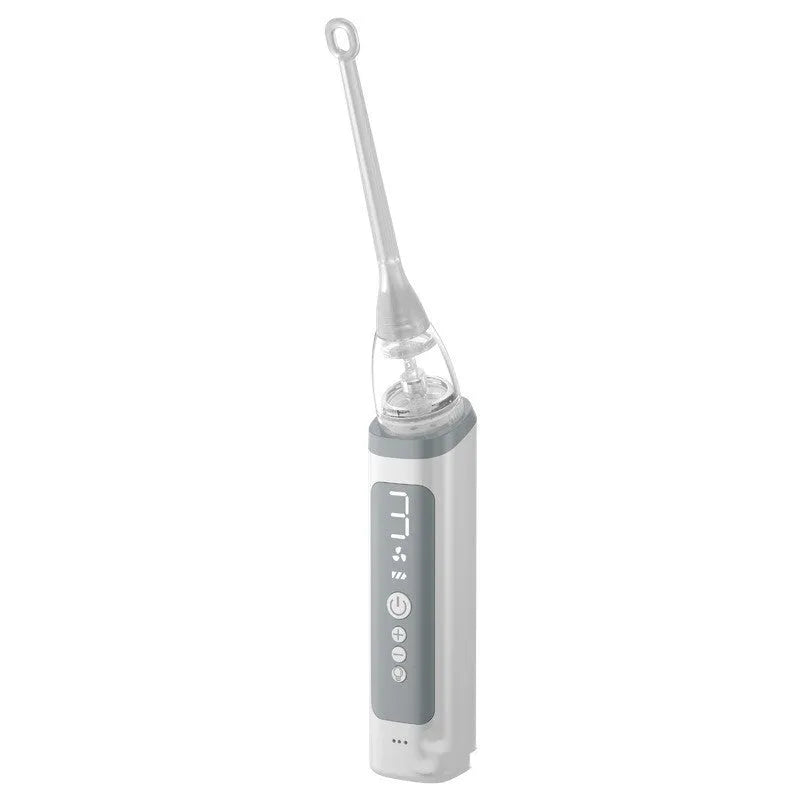 Milky white metal tonsil stone removal tool oral cleaning kit