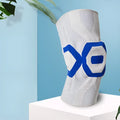 A single men's silicone knee pad for sports protection, shown in one of the available colour options.