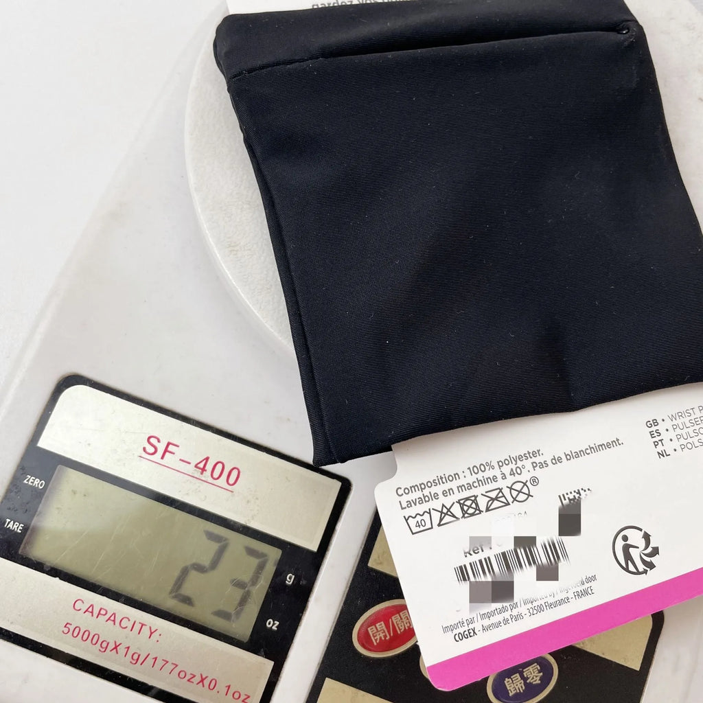 Fitness armband wrist bag with 10x10.5cm phone compartment for camping and running