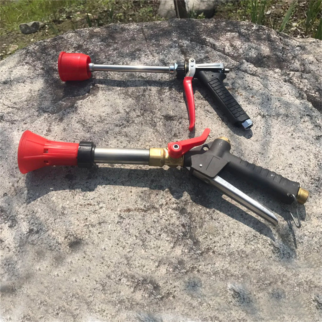 Submachine gun style adjustable high-pressure agricultural pesticide spray gun