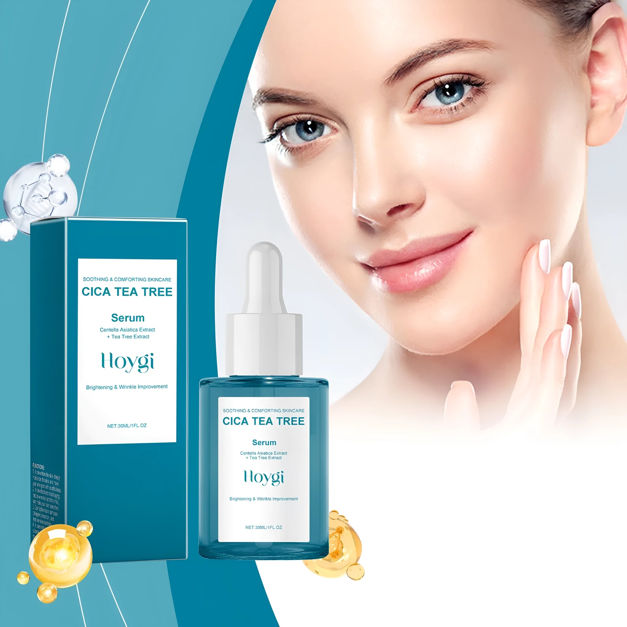 Centella Asiatica Firming Care Solution 30ml bottle for hydrating and moisturising skin care