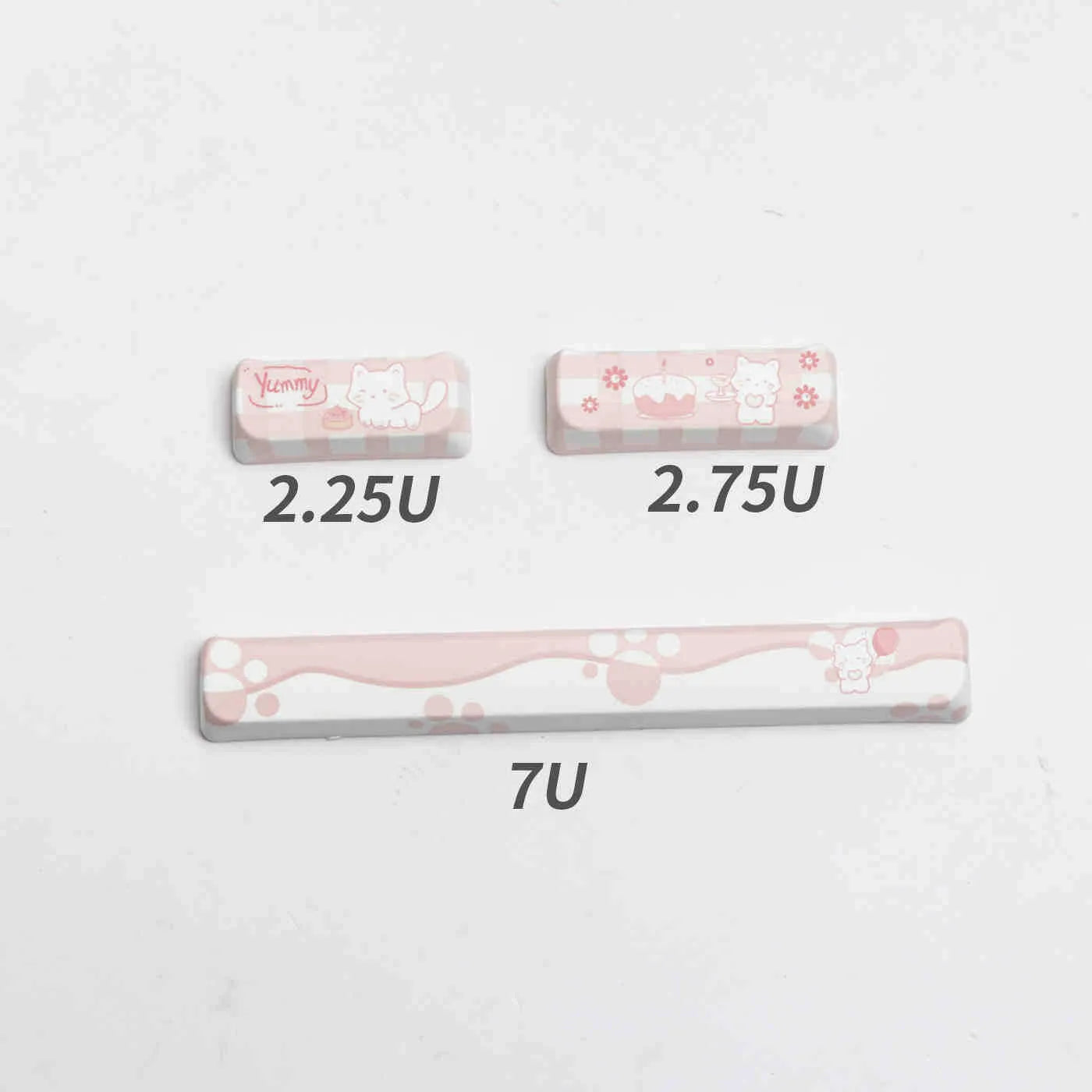Full set of PBT sublimation key caps for mechanical keyboards showing alphanumeric and modifier keys