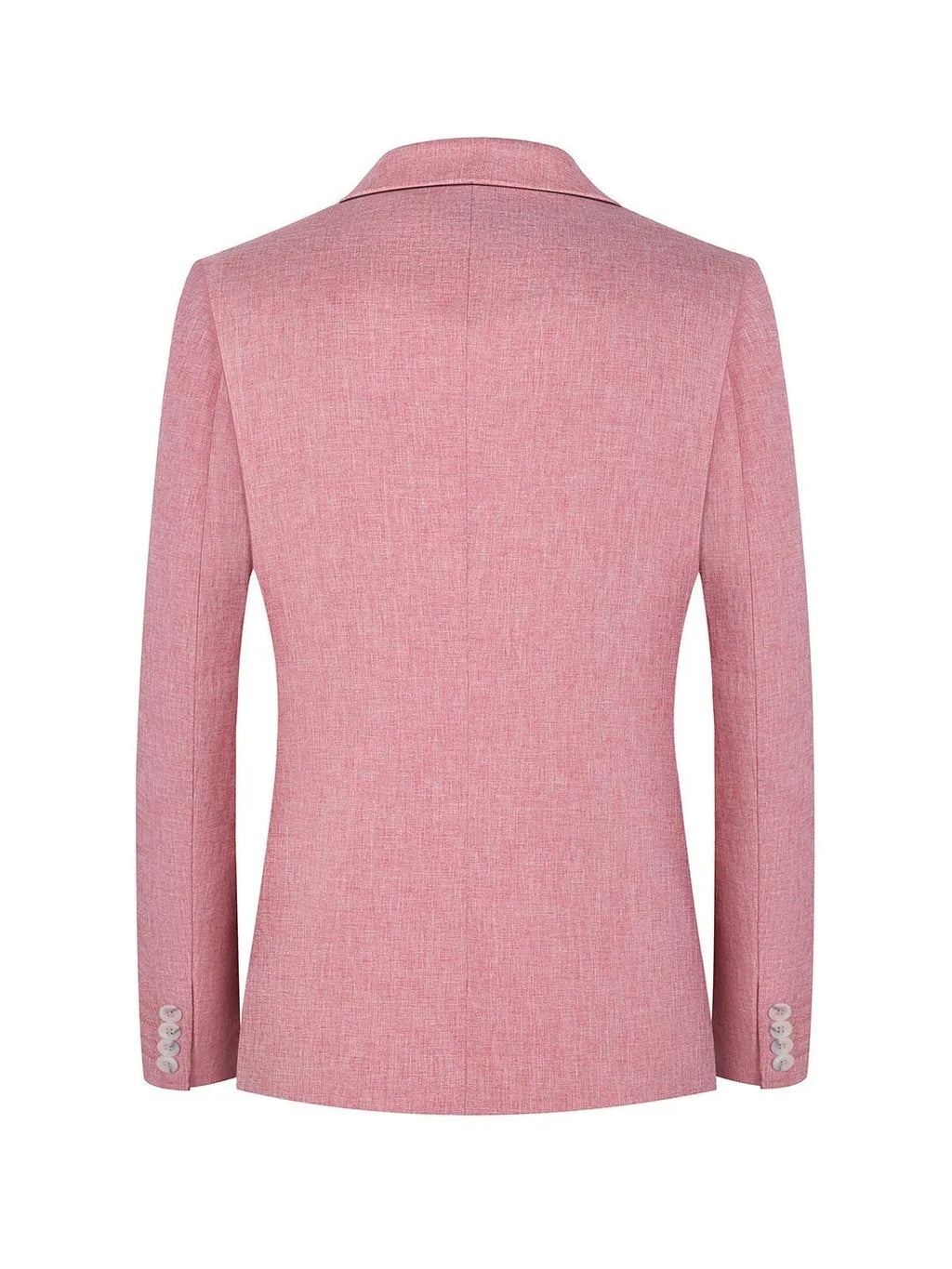 Men's western style casual suit jacket in pink or light blue with Asian sizing options