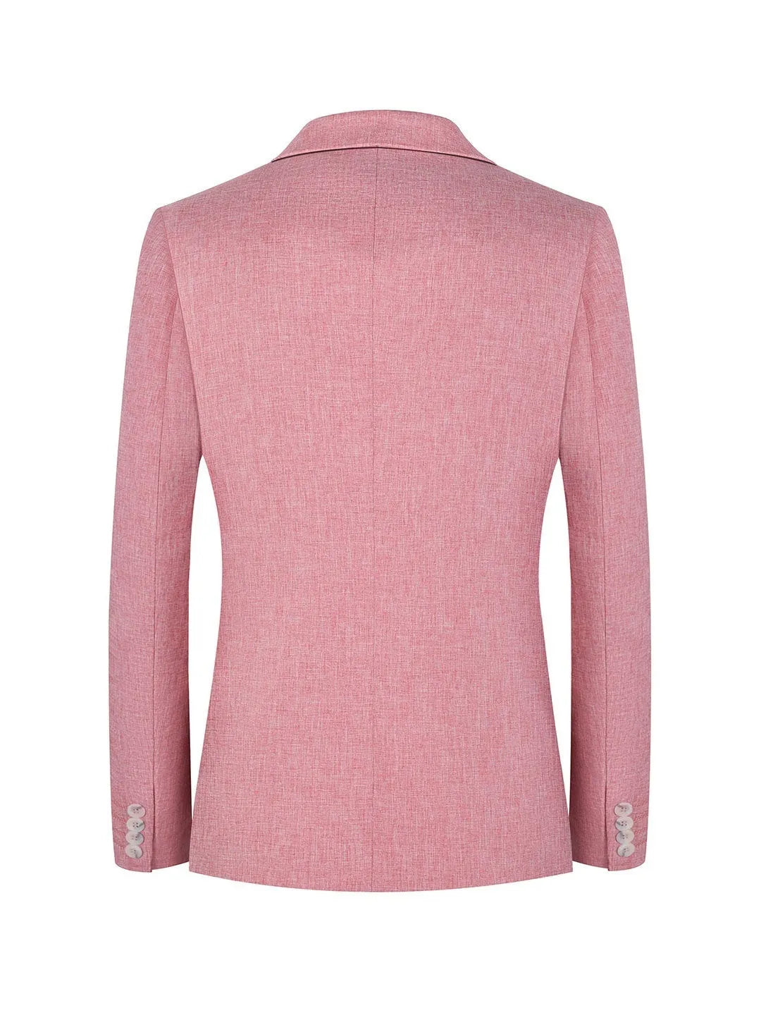 Men's western style casual suit jacket in pink or light blue with Asian sizing options