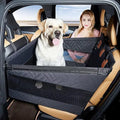 Gray car water and dirt resistant multifunctional dog bed 56x56x40cm cloth pet mat