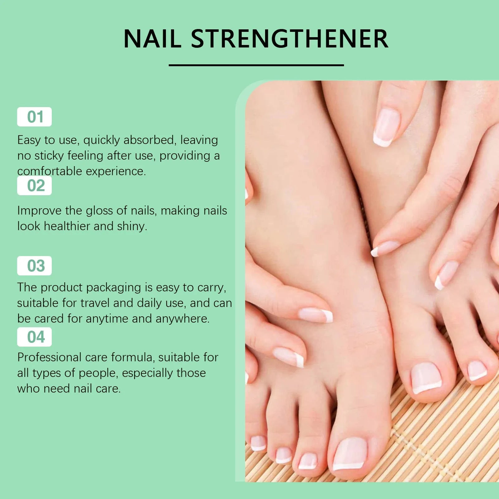 30ml nail care nursing solution bottle for gentle daily cleaning of nails and cuticles