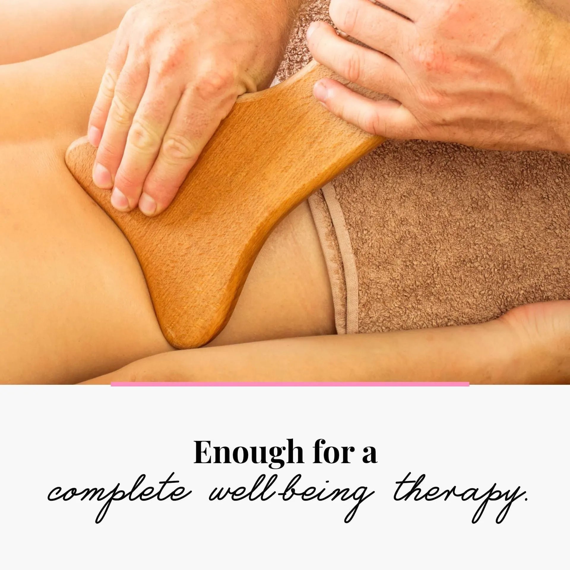Beech wood massage roller set with multiple shapes including T-shaped, 9-wheel, 12-wheel straight, and 12-wheel curved rollers on a plain background