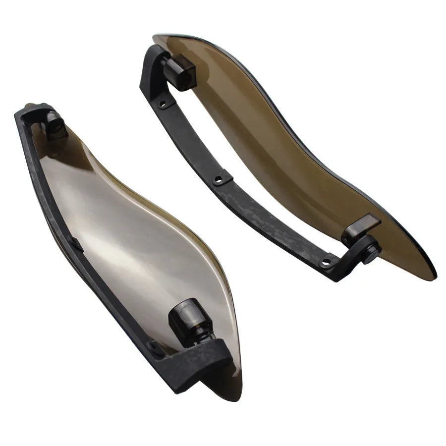 Harley-Davidson three-wheel motorcycle windscreen side wing replacement kit in ABS plastic