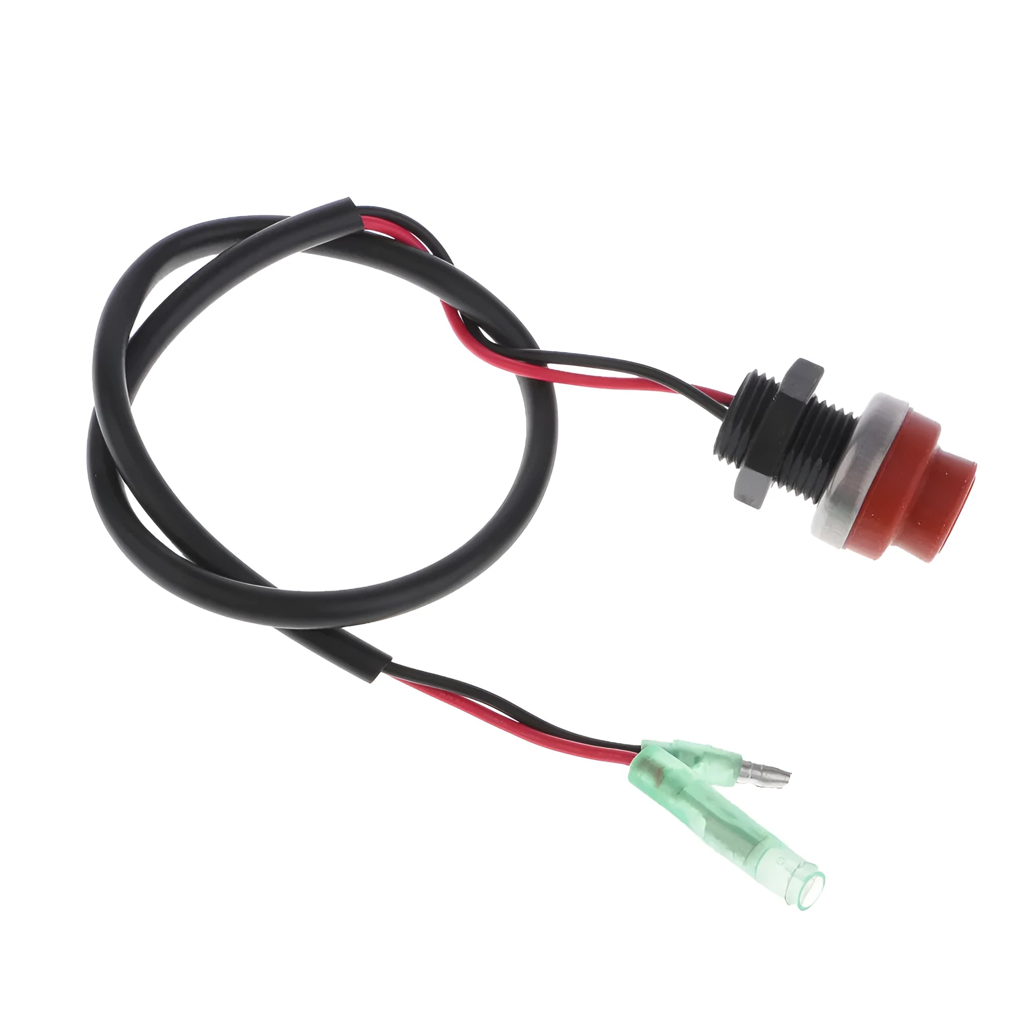 Yamaha outboard motor emergency stop switch with plastic hardware and tether rope