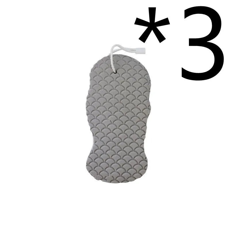 3D fish scale pattern bath sponge in multiple colours for gentle body exfoliation