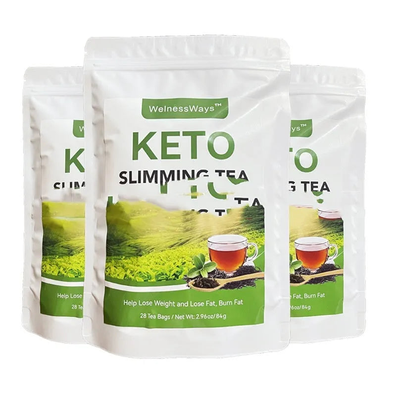 28 Day Slim Flat Tummy Tea sachet for women herbal detox weight management tea bags