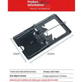 Automatic mouse cage trap in metal and plastic, shown in small, medium, and large sizes for indoor use.