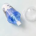 Ice cream shape correction tape in blue plastic shell with tea cup design, 2x7cm