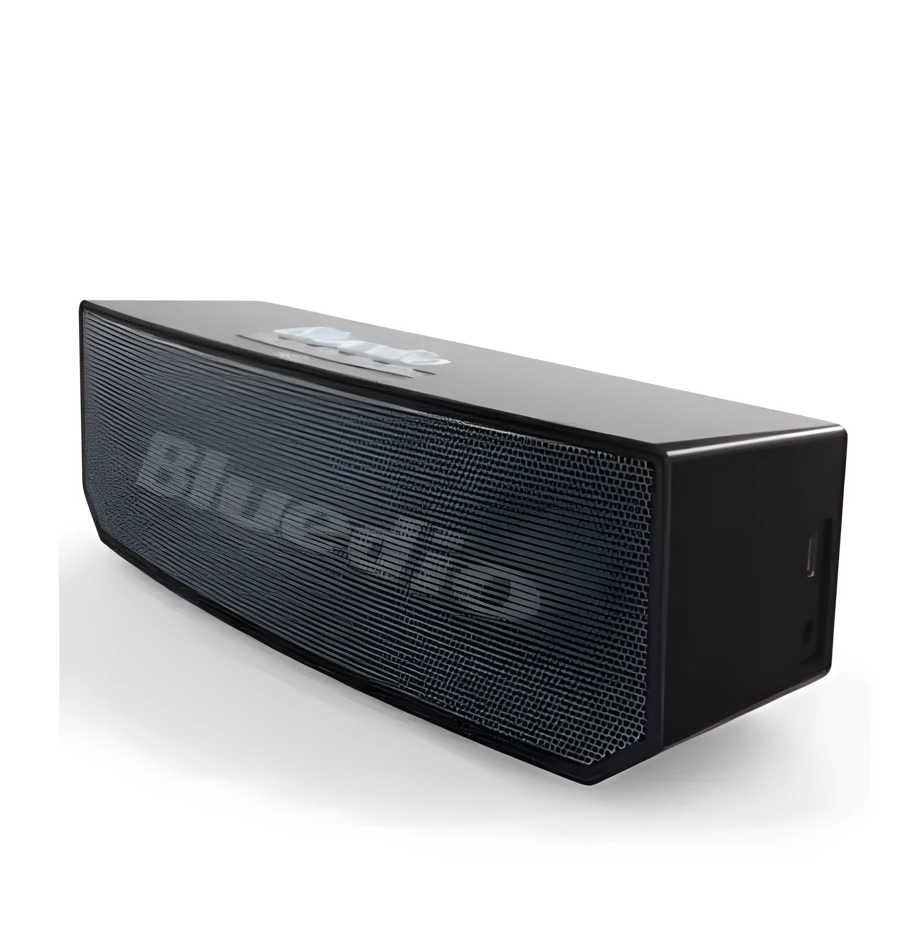 Black BS-6 cloud smart speaker with Bluetooth connectivity and 52mm driver