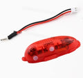 V3 wireless charging waterproof navigation lights for RC models in green red white options