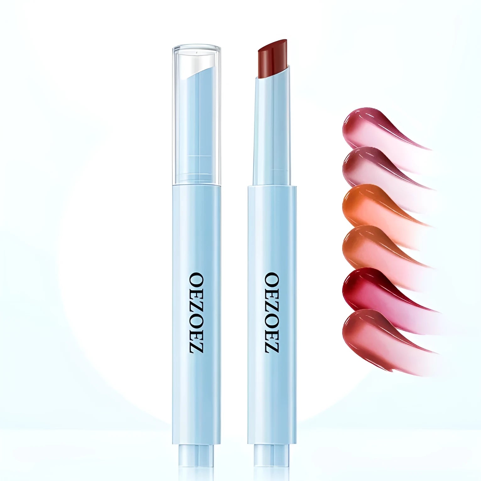 Waterproof moisturising lipstick in multiple shades with 1.8g net content for long-lasting colour