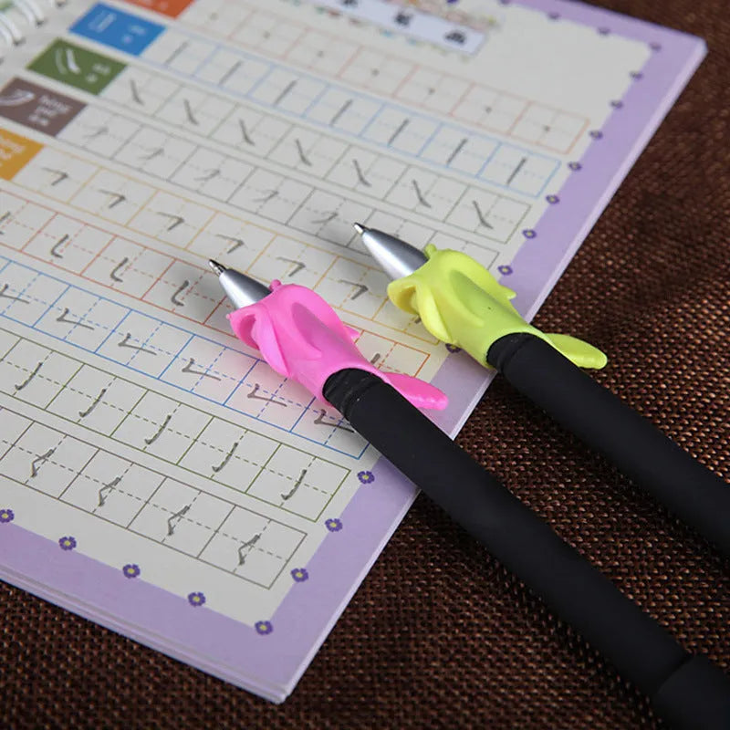 Automatic fade and disappear pen set with pen holder and pen case containing 8 refills