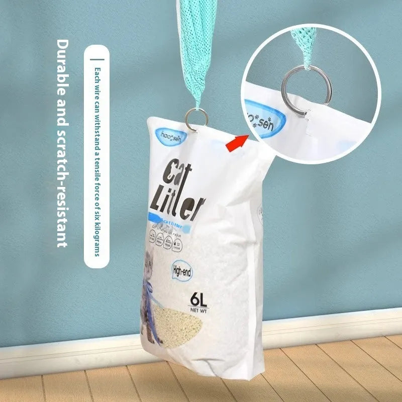 Cat grooming restraint bag with detachable design and scratch-resistant thickening in multiple colour options