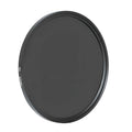 Digital camera ND8 neutral density filter with aviation aluminium frame showing thread sizes from 49mm to 82mm