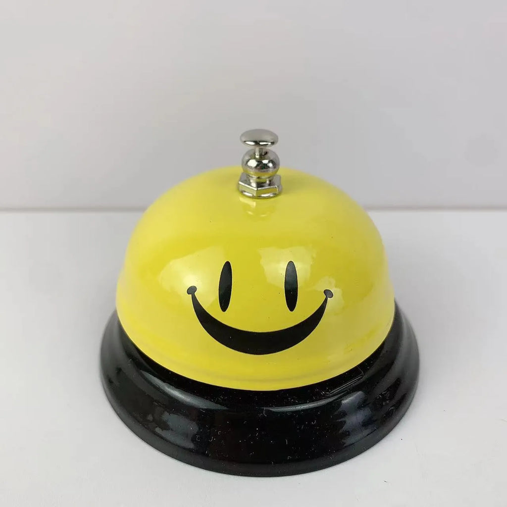 Iron classroom game bell in multiple colour options including red, green, blue, pink, yellow